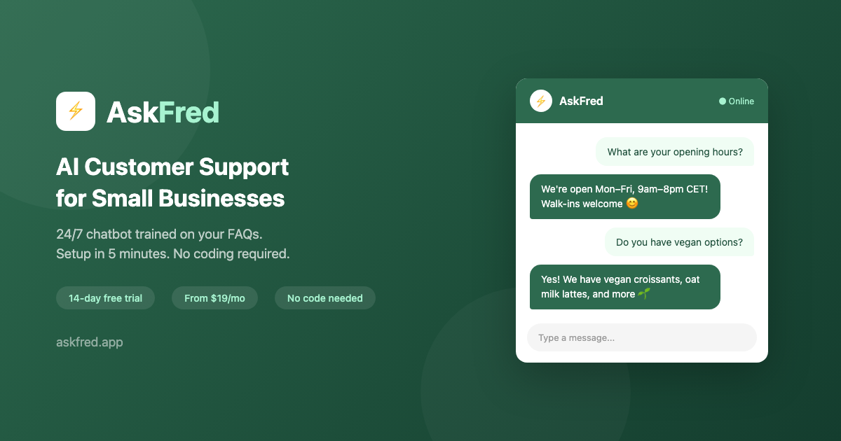 AskFred gallery image