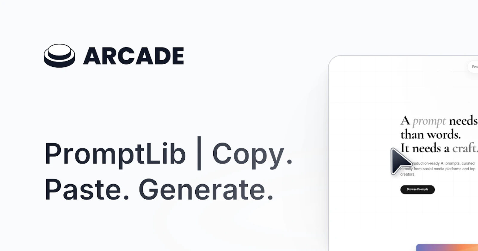 PromptLib screenshot 2