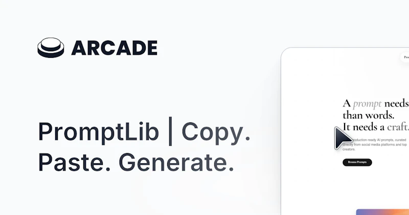 PromptLib screenshot 2