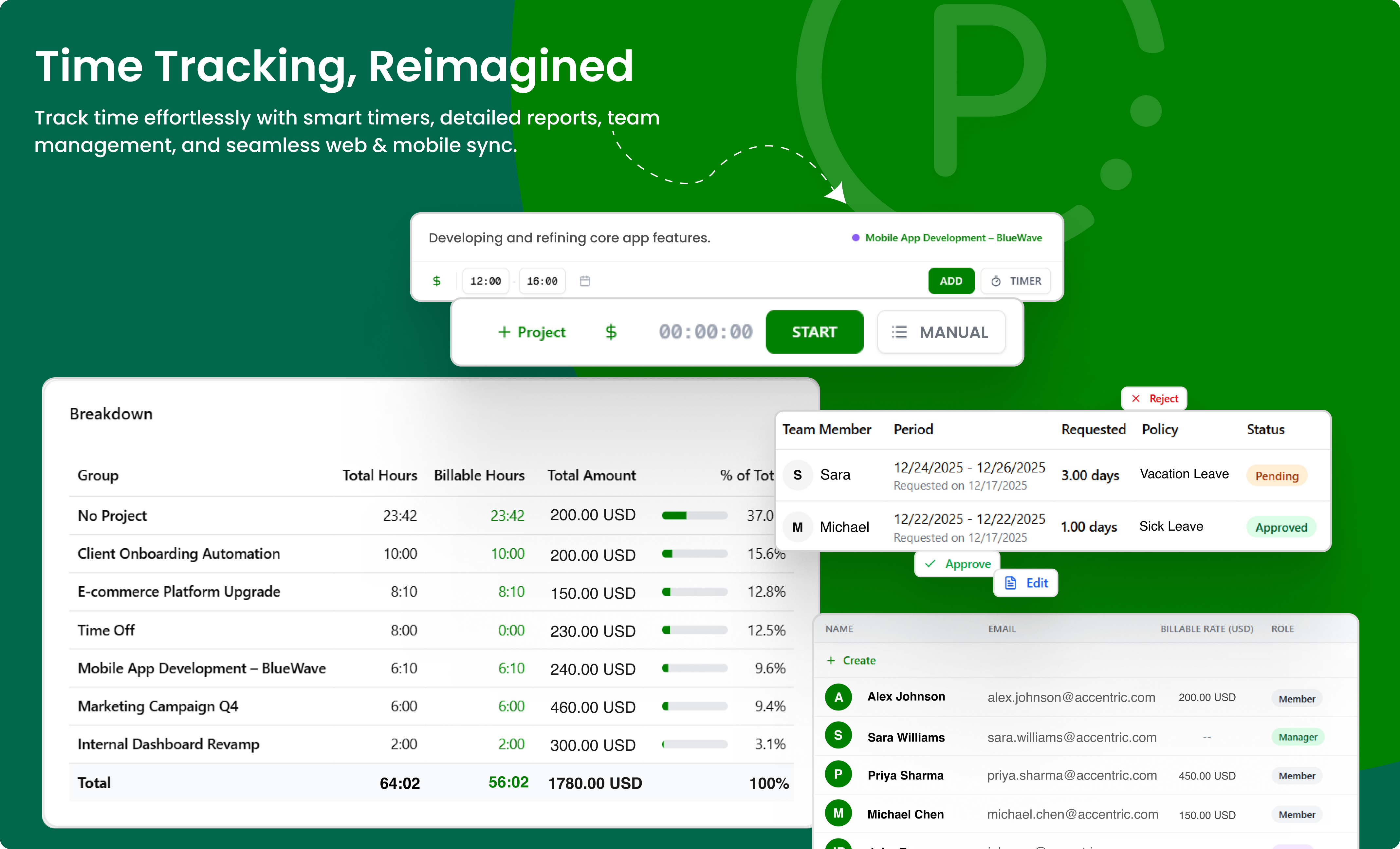 Punchly - Screenshot 3 showing product features and functionality