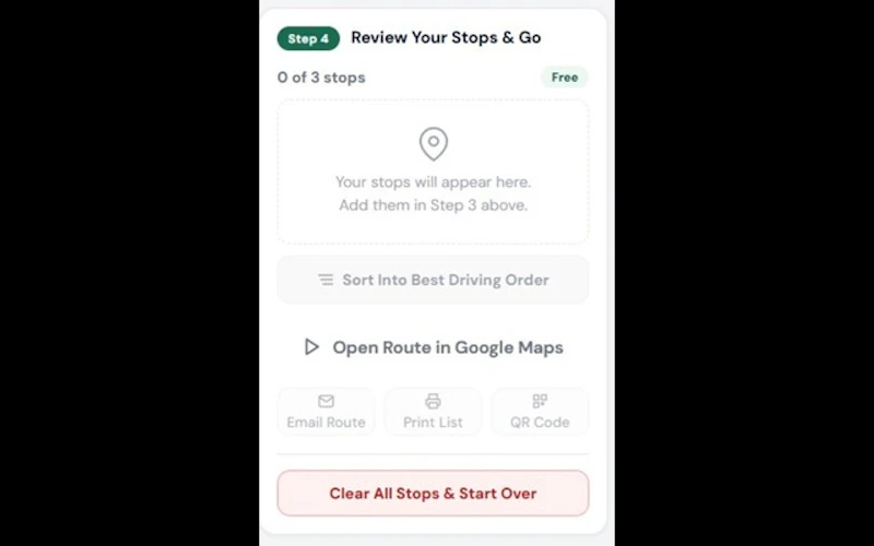 Reseller Route Builder screenshot 5