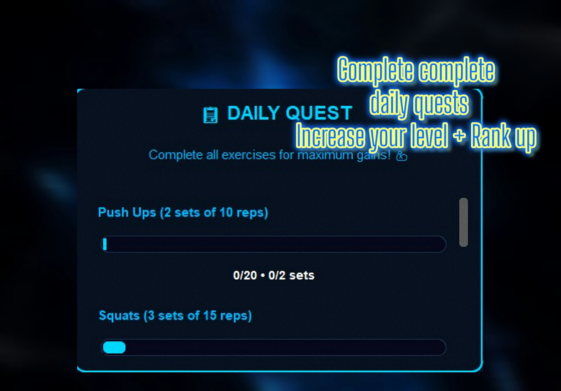 Next Level - fitness - Screenshot 4 showing product features and functionality