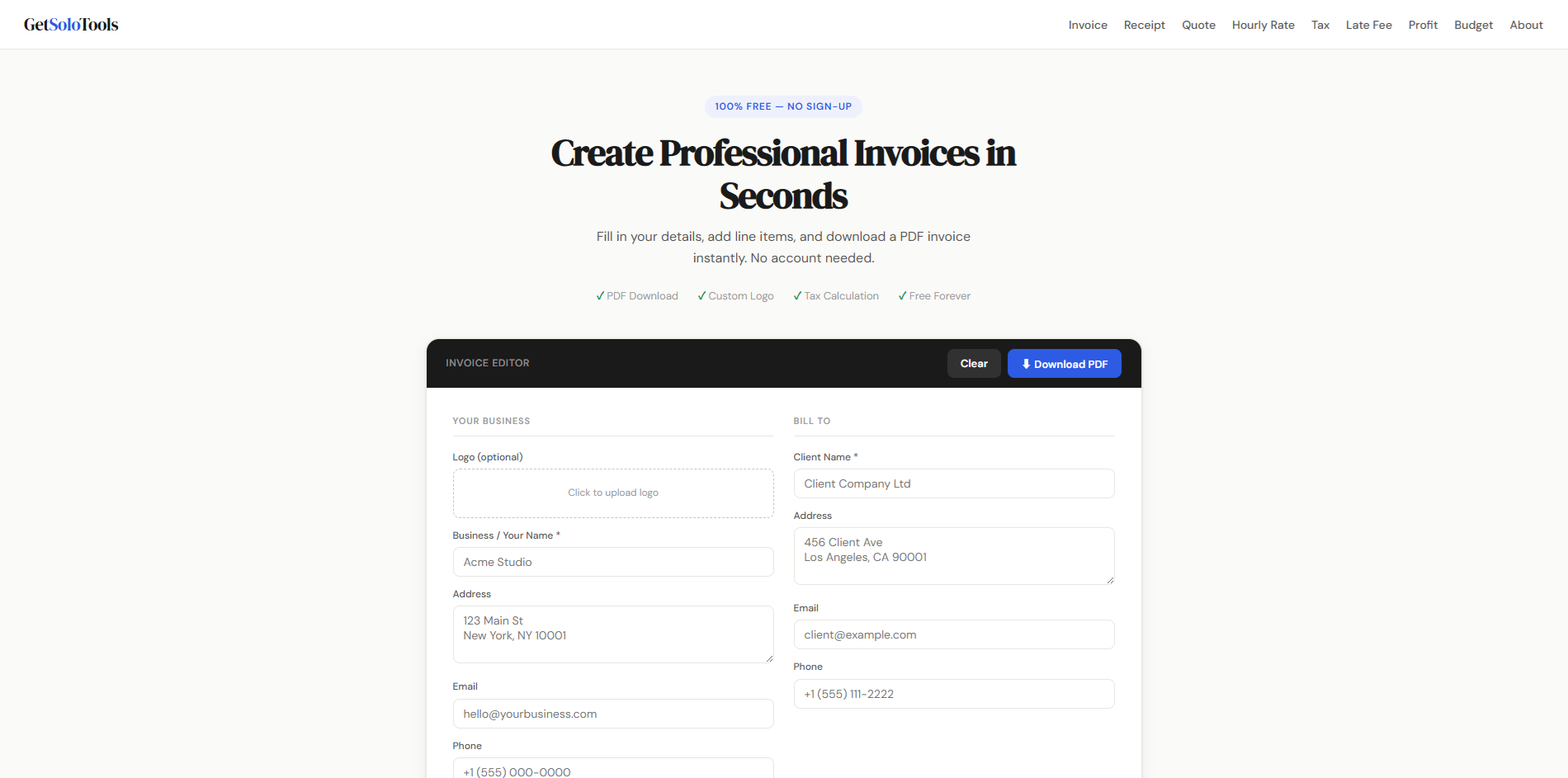 GetSoloTools gallery image