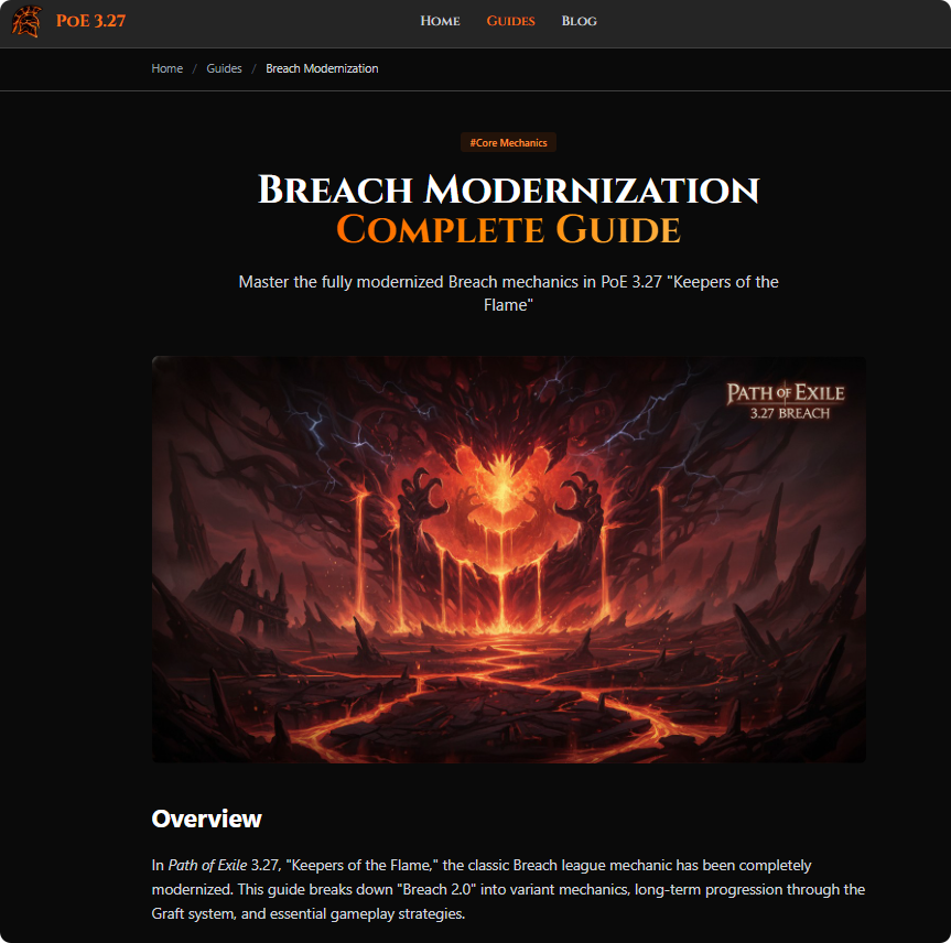 PoE 3.27 "Keepers of the Flame" - Screenshot 3 preview