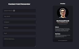 Contact Card Generator media 2