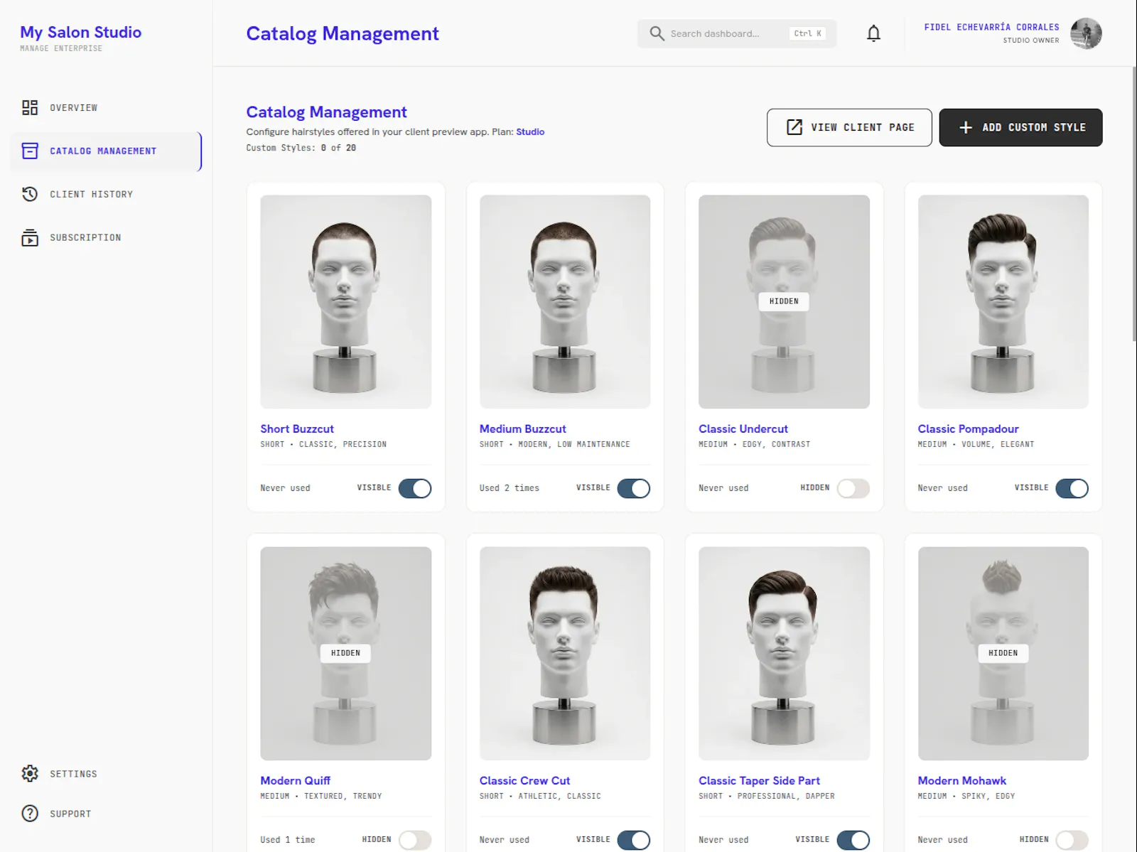 Hairstyle View screenshot 6
