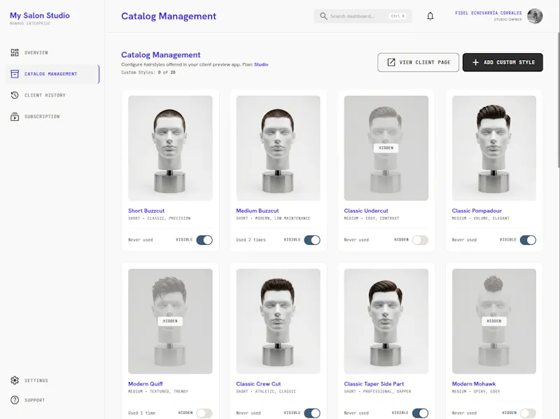 Hairstyle View screenshot 6
