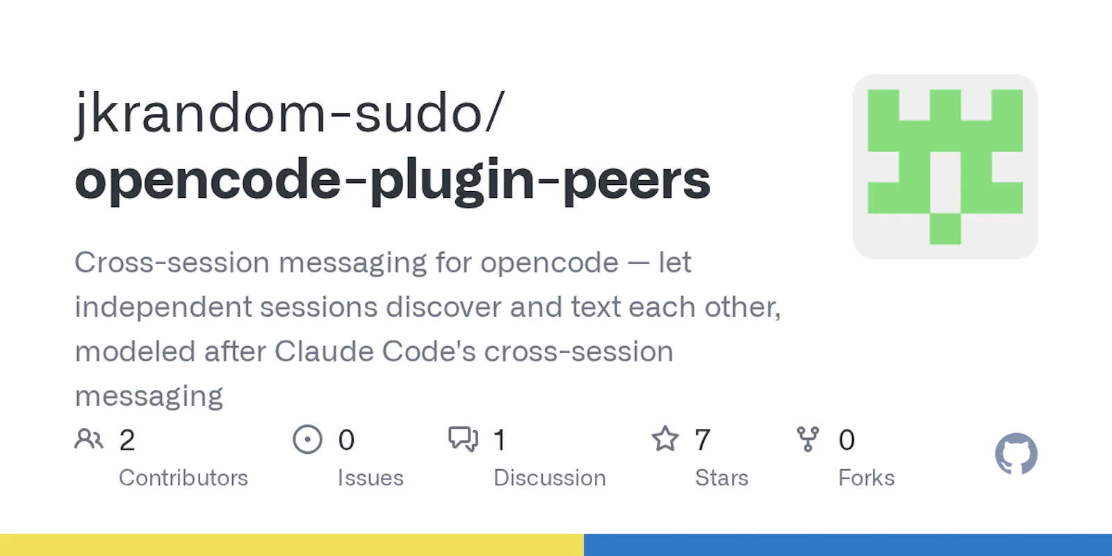 OpenCode Peers screenshot 1