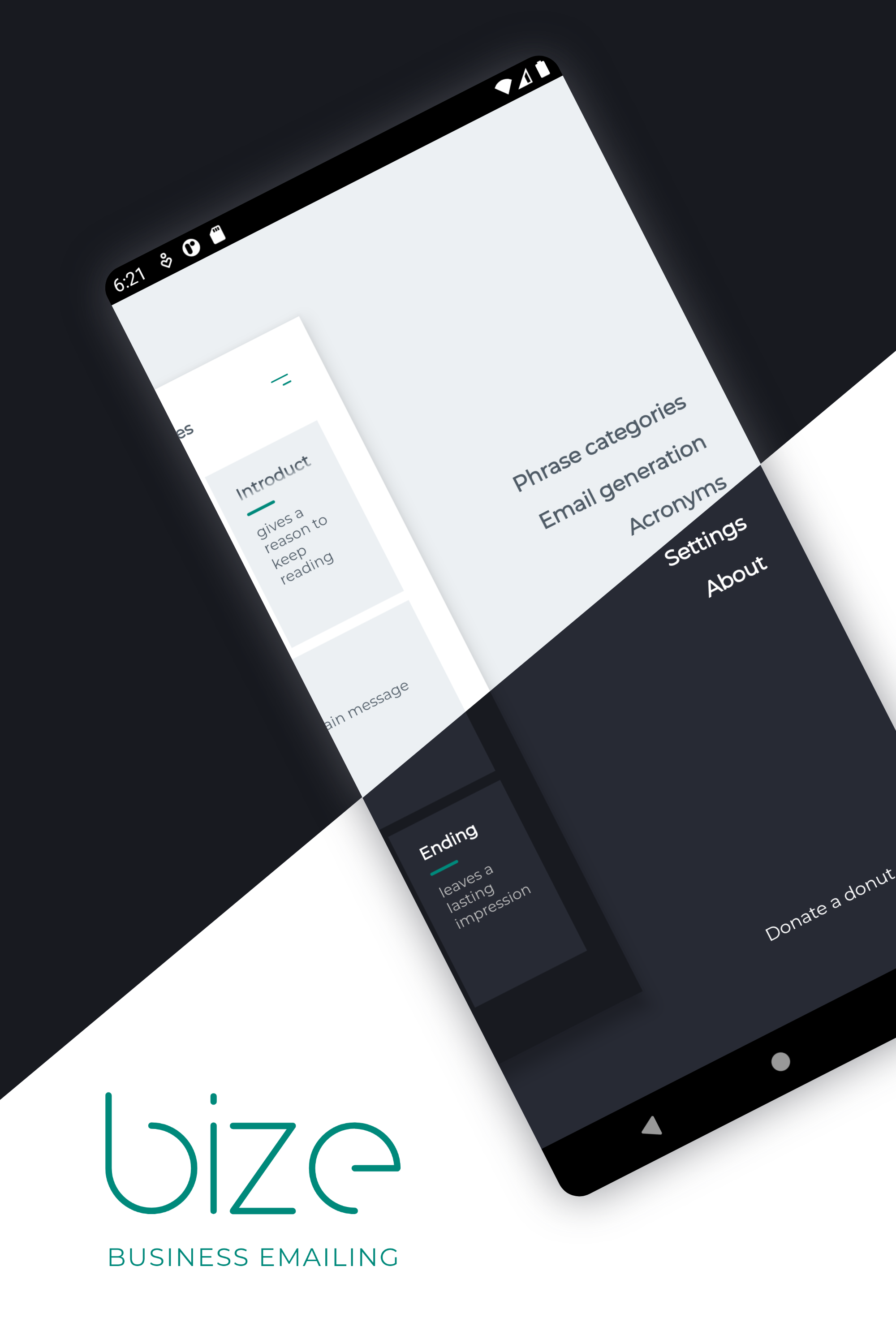 Bize - business email writing tool gallery image
