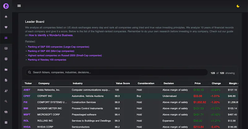 Decode Investing screenshot 4