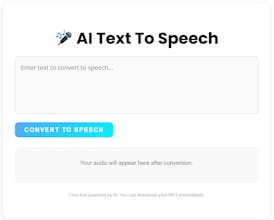 Free Text-to-Speech Converter gallery image