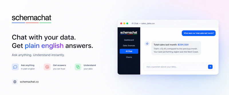 SchemaChat screenshot 1
