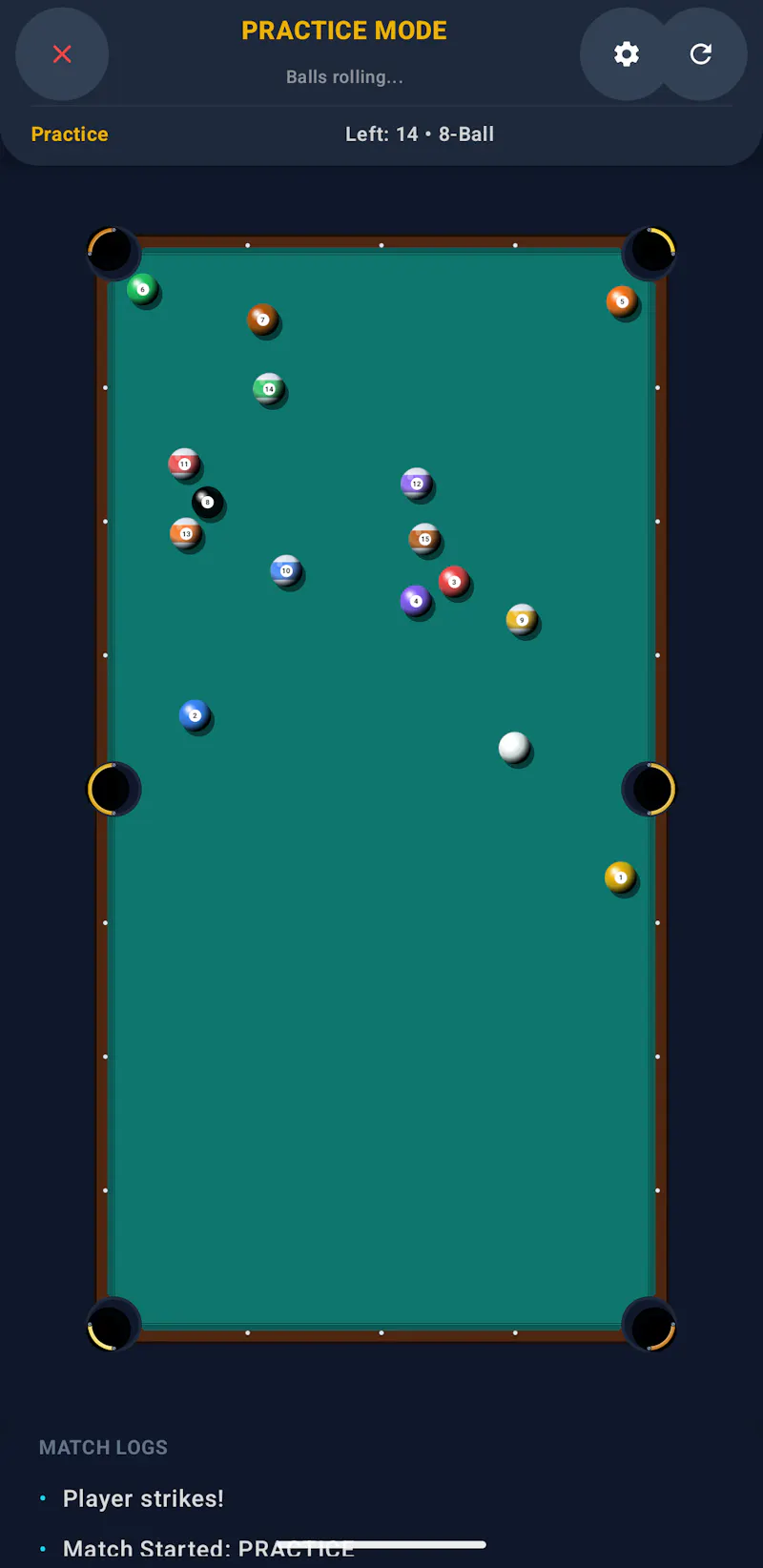 Magics Pool 8 screenshot 3
