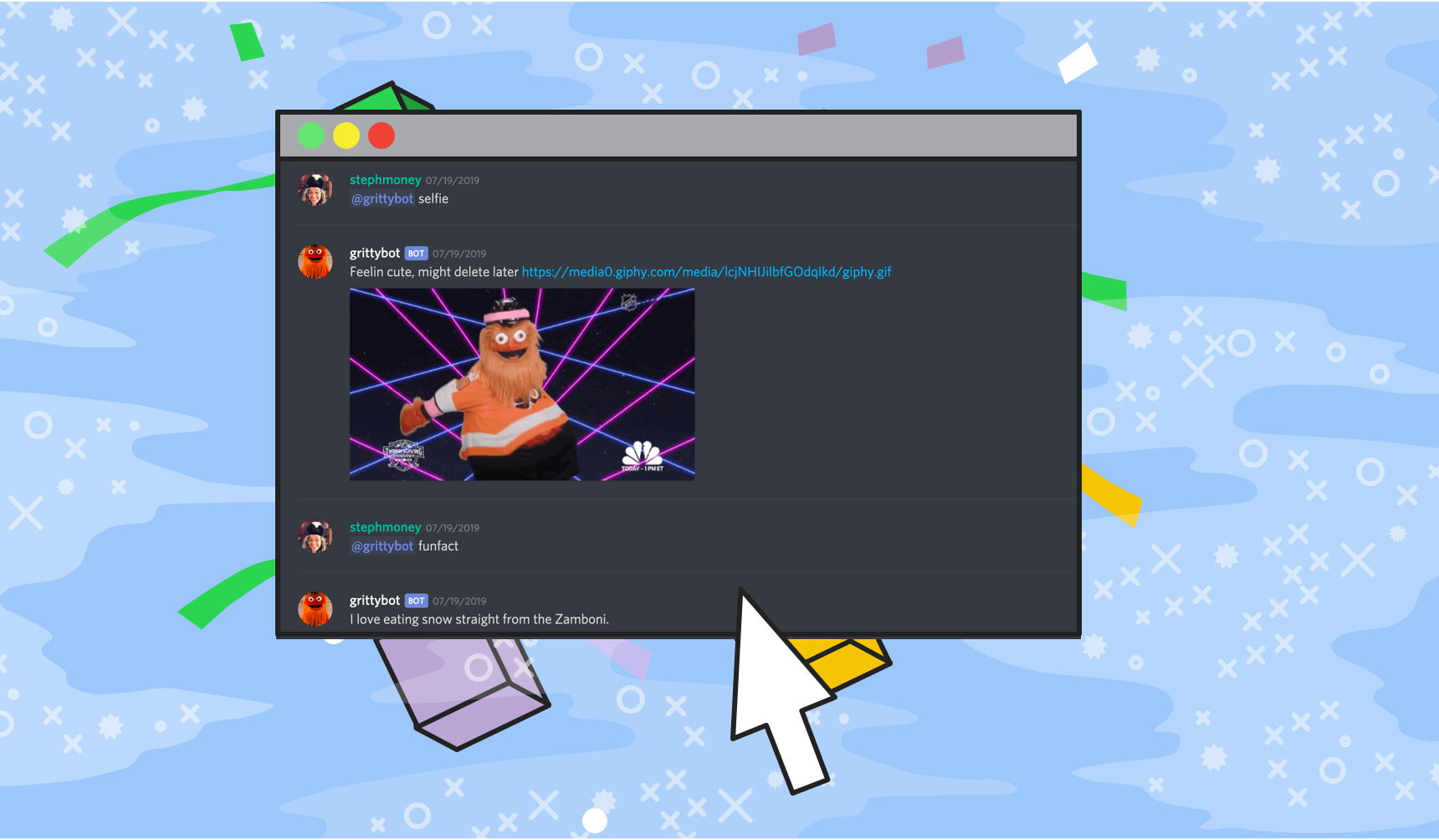 Glitch Discord Starter Kit gallery image