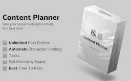 Notion Content Planner media 1