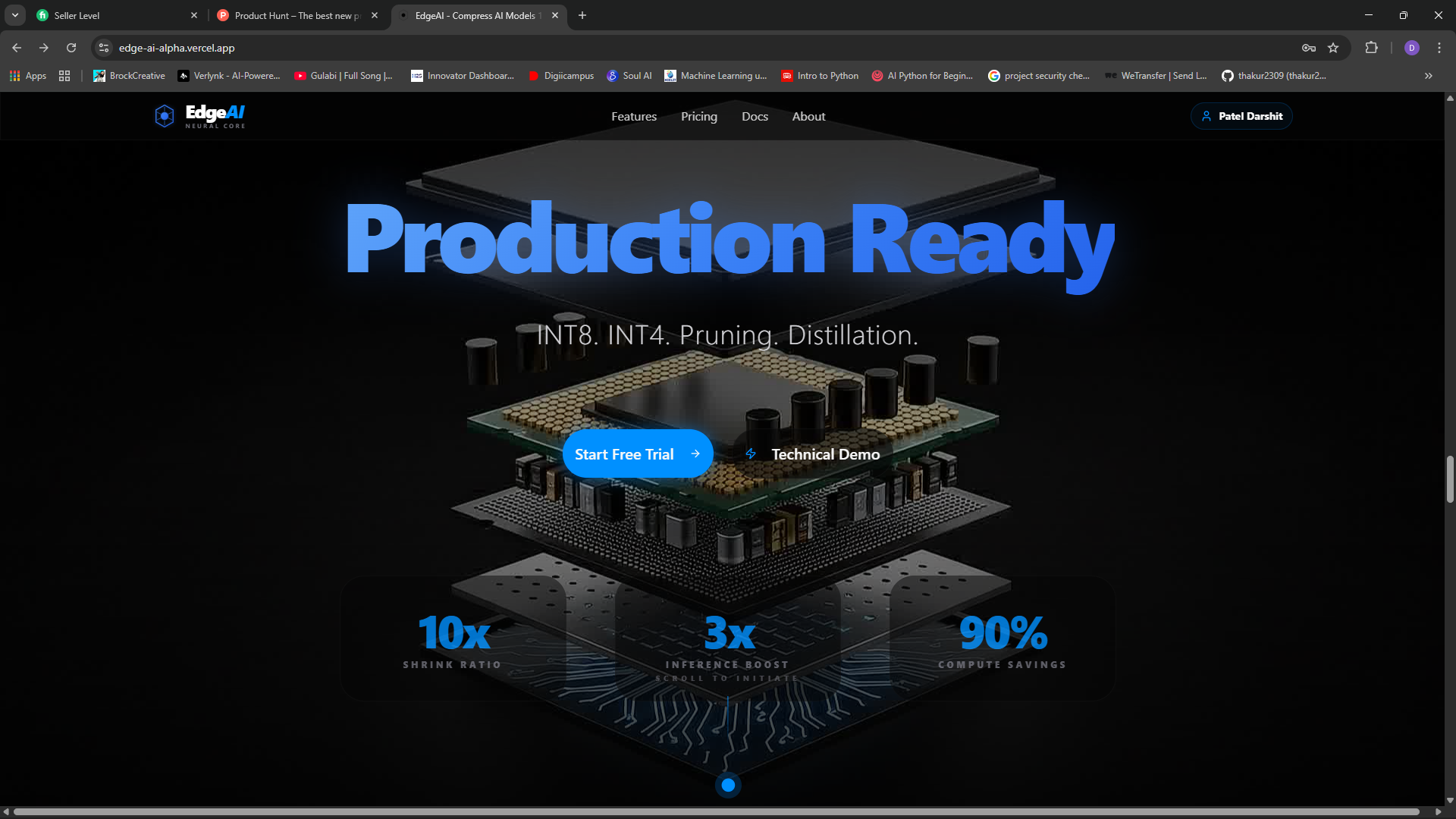 Edge AI - Screenshot 3 showing product features and functionality