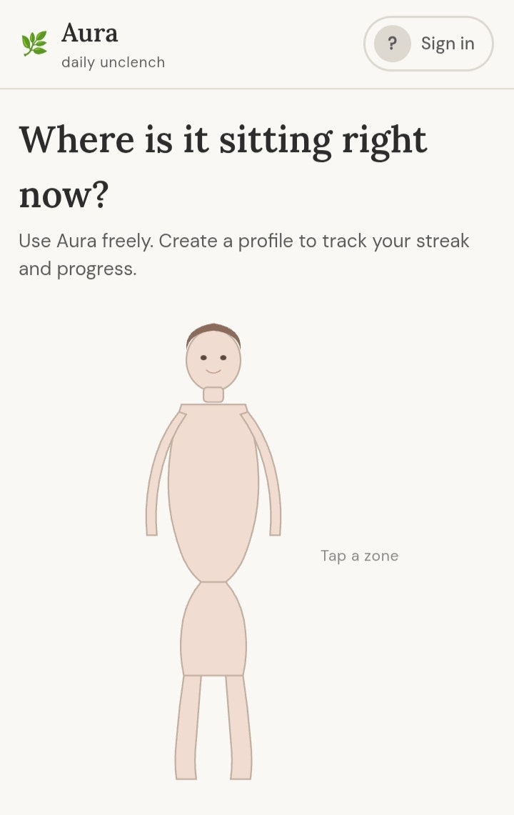 Aura — Daily Unclench