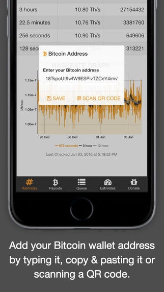 Eligius Bitcoin Mining Pool App for iOS & Android gallery image