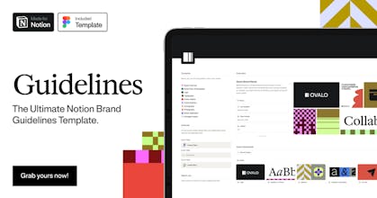 Notion Brand Guidelines Template gallery image