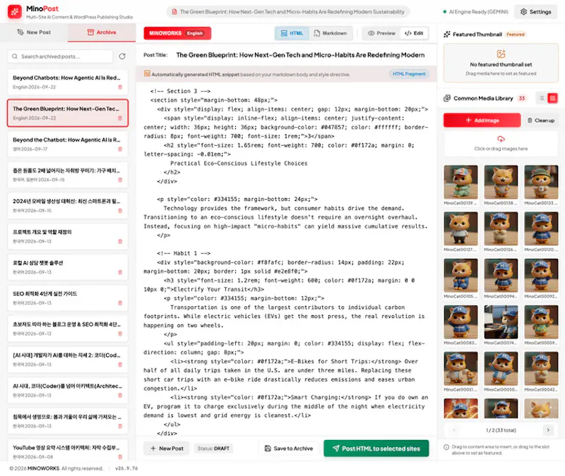 MinoPost screenshot 3