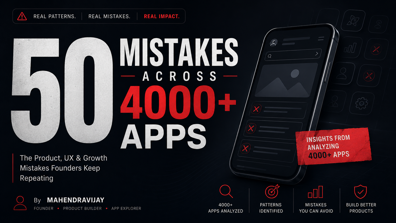 50 Mistakes Across 4000 Apps gallery image