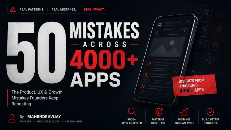 50 Mistakes Across 4000 Apps screenshot 1