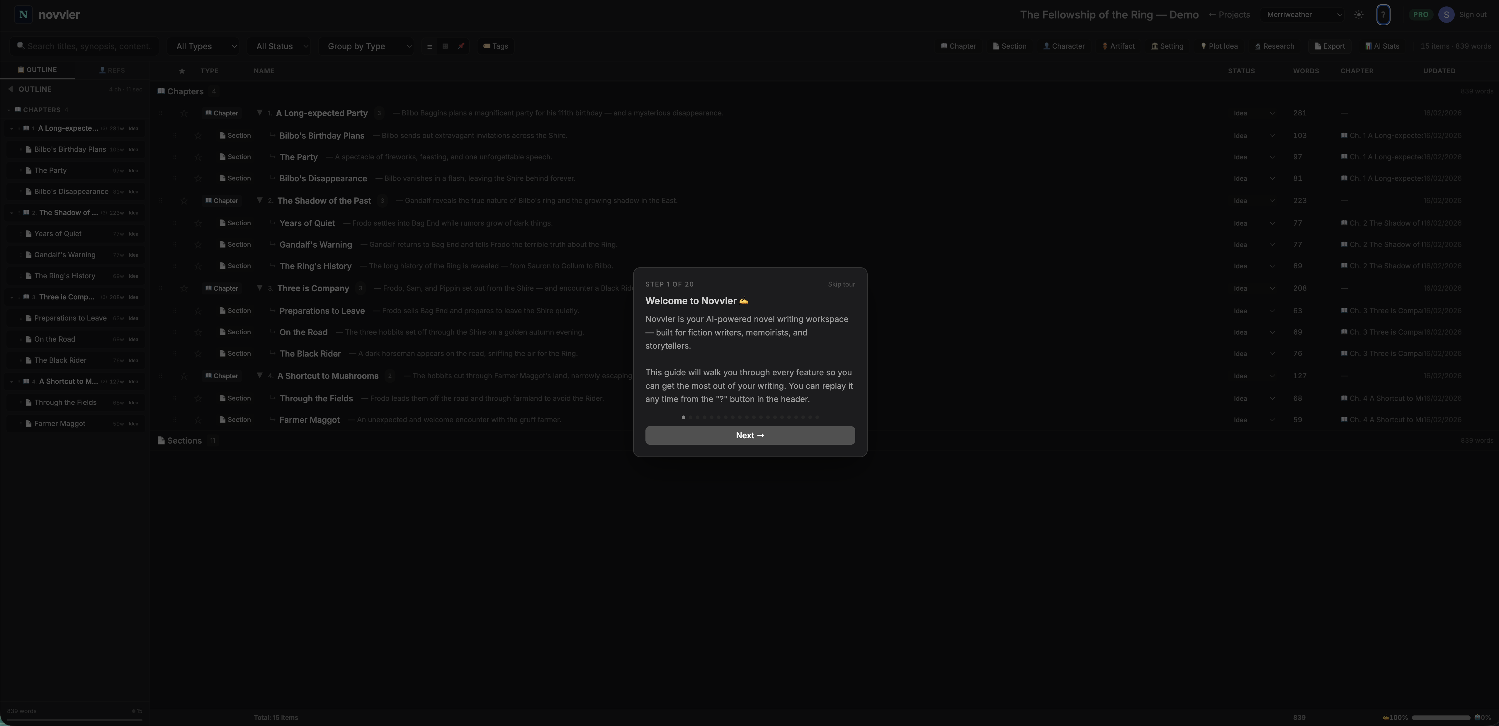 Novvler - Screenshot 4 showing product features and functionality