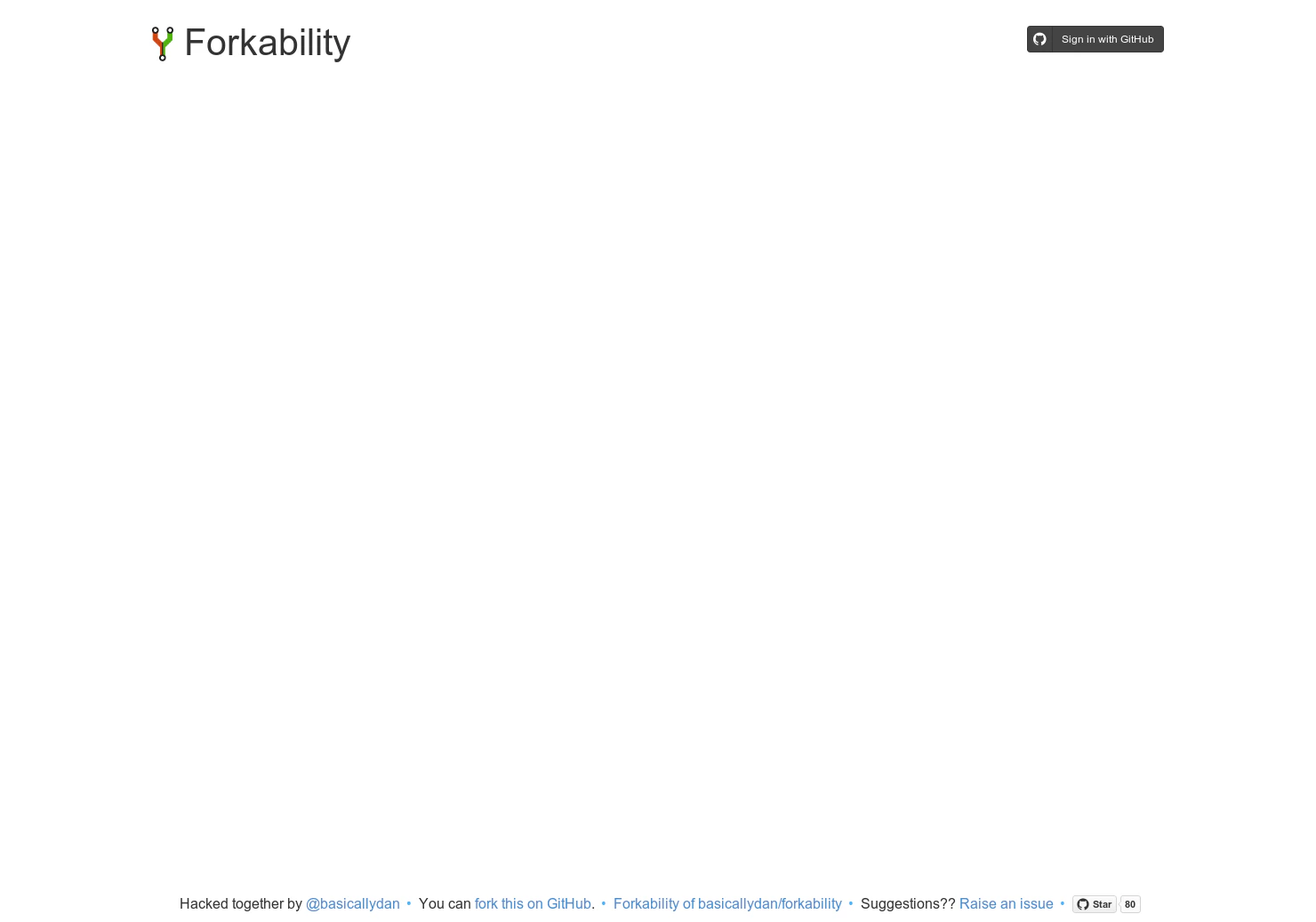 Forkability