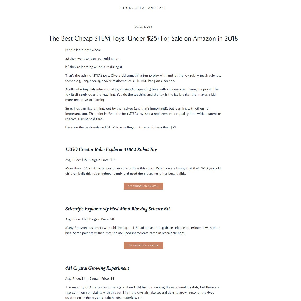 Good, Cheap and Fast gallery image