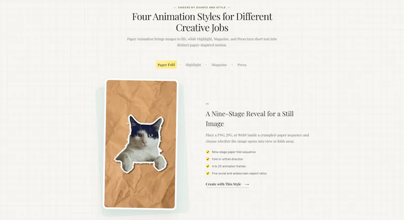 Paper Animation screenshot 4