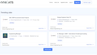One ATS - Applicant Recruitment System gallery image