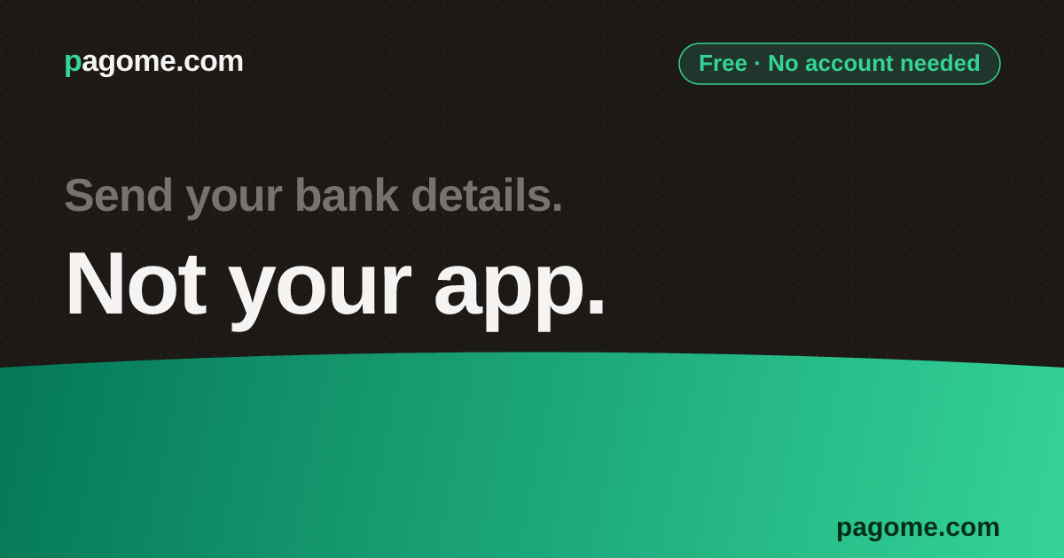 Pagome — SEPA Payment Links gallery image