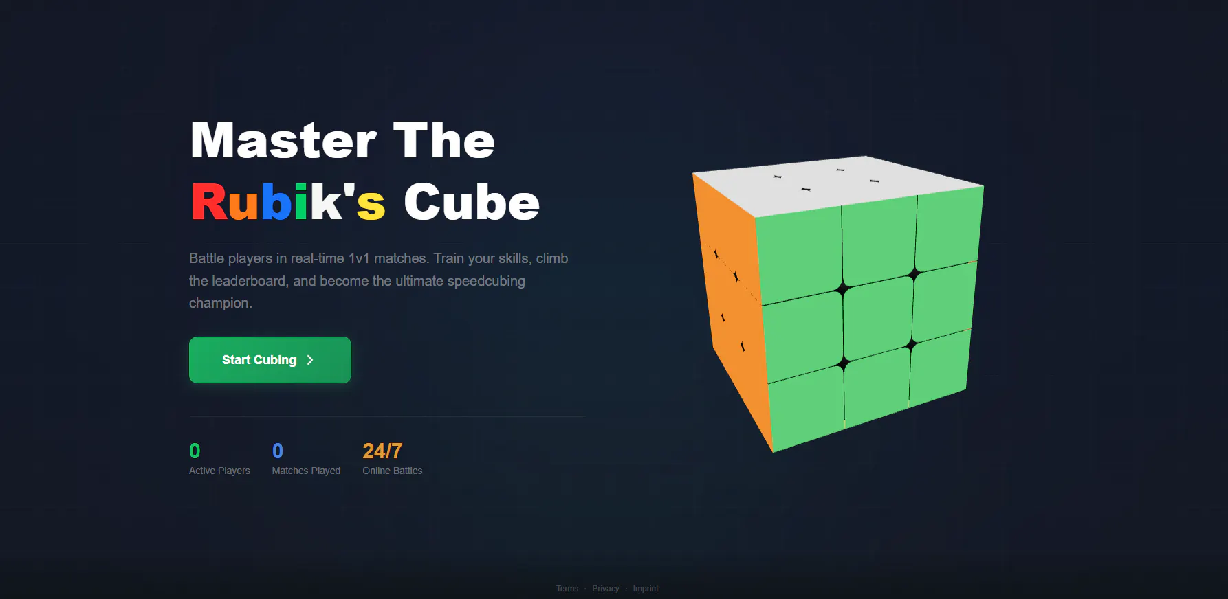 SpeedCubeBattle 제품 배너