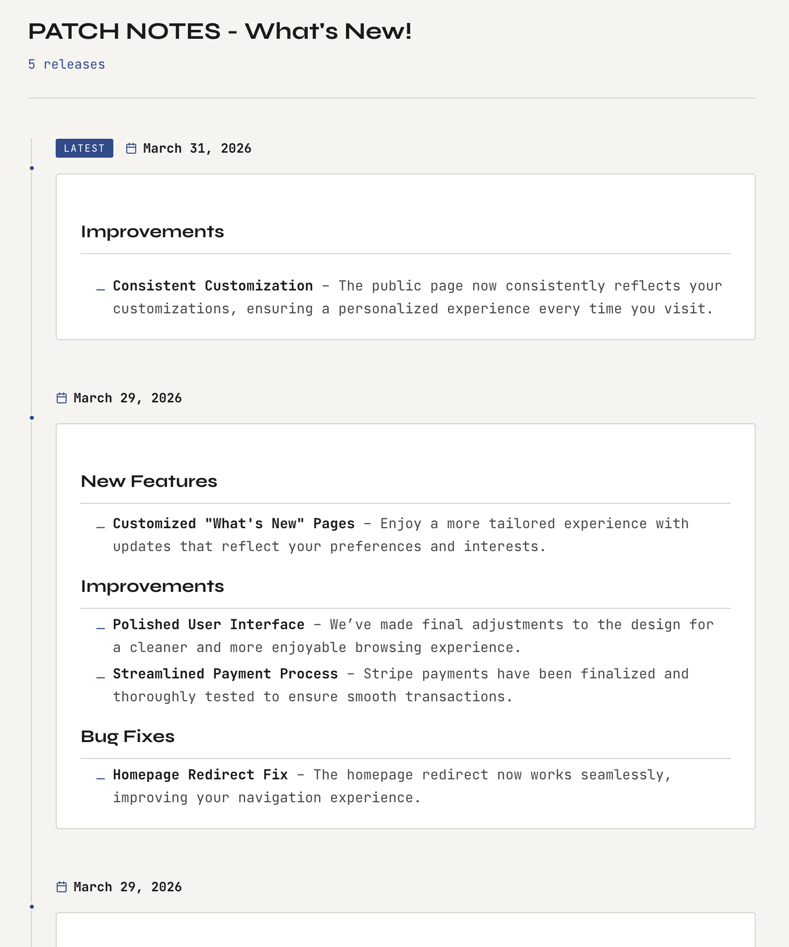 Patch Notes gallery image