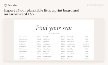 Seatwise gallery image