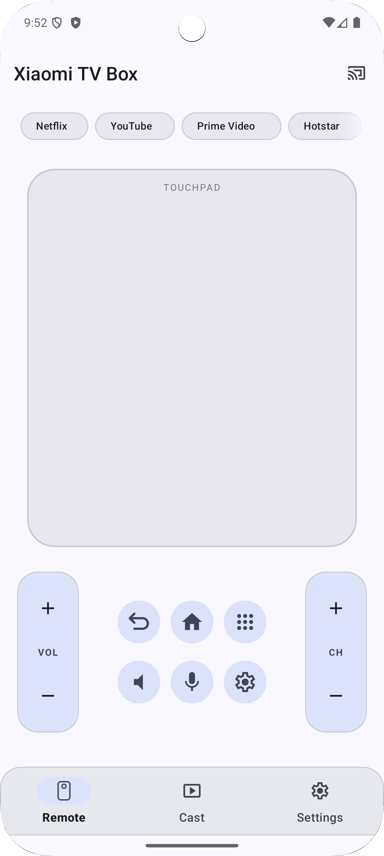 Remote for Android TV media 3