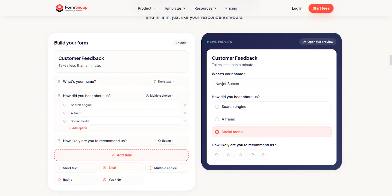 FormSnapp screenshot 2