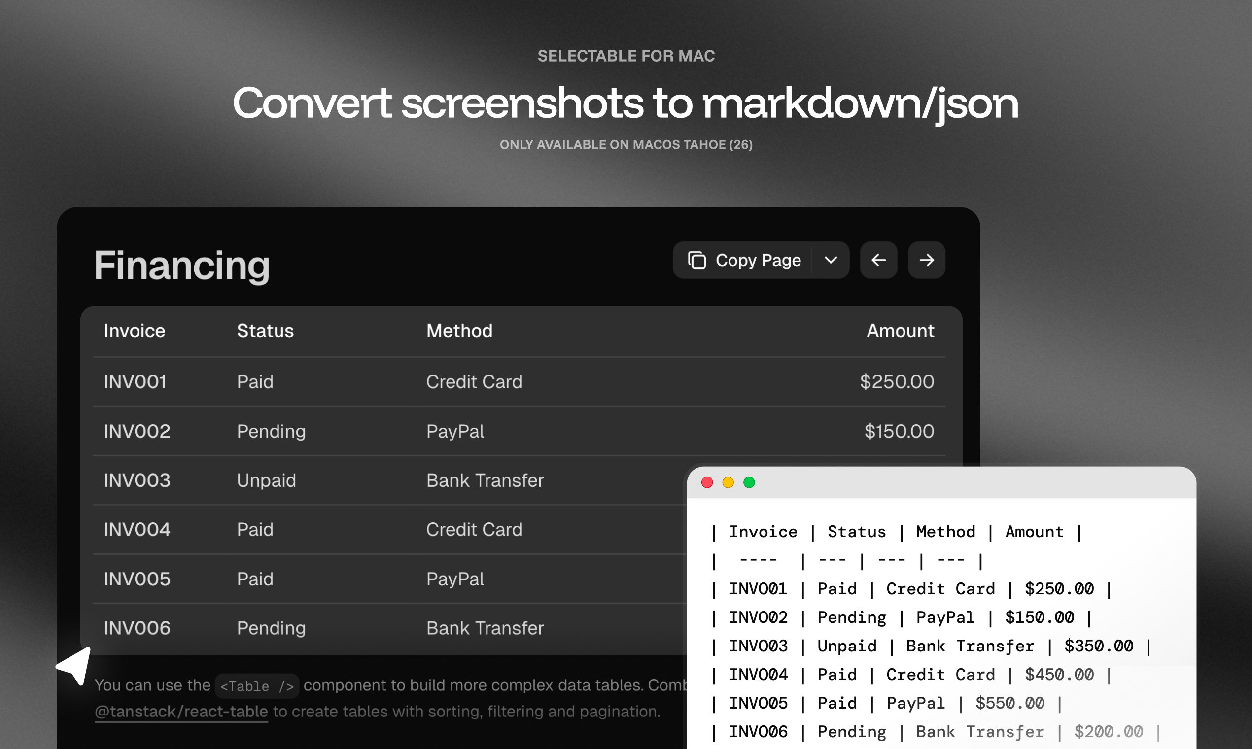 Selectable: OCR & Text Capture gallery image