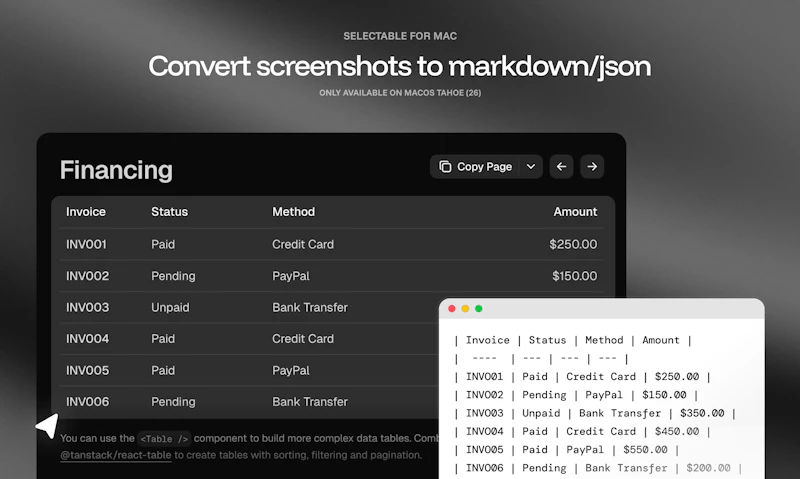 Selectable: OCR & Text Capture screenshot 4