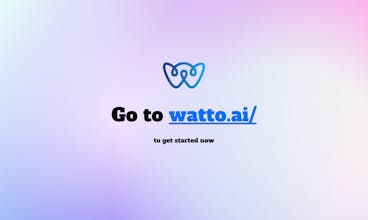 効率性とストーリーテリングの未来: 製品チームに力を与え、チーム効率に革命を起こすという Watto AI のビジョンを象徴する未来的で革新的なイラスト。