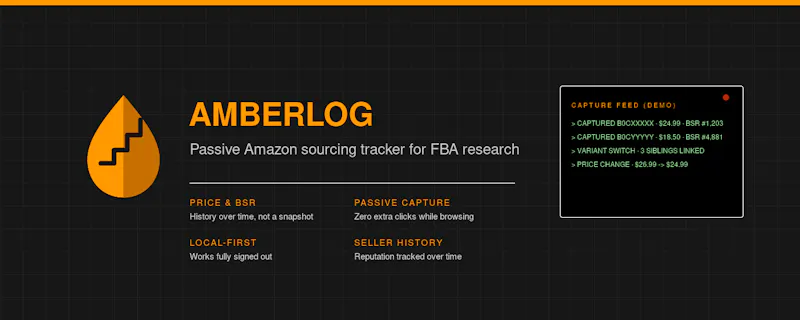 Amberlog screenshot 1