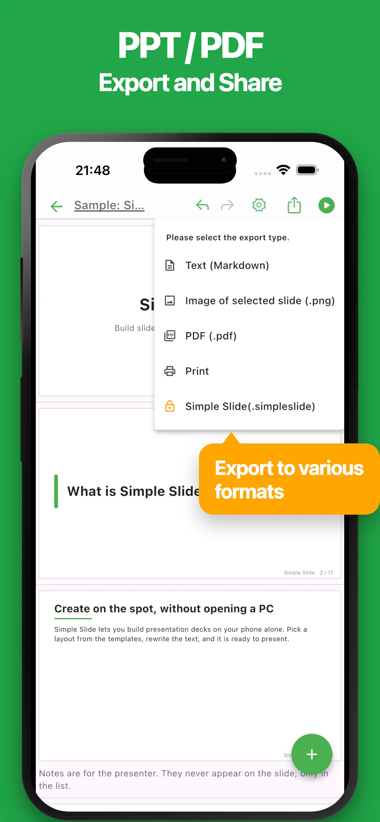 Simple Slide – Mobile Slide Maker gallery image