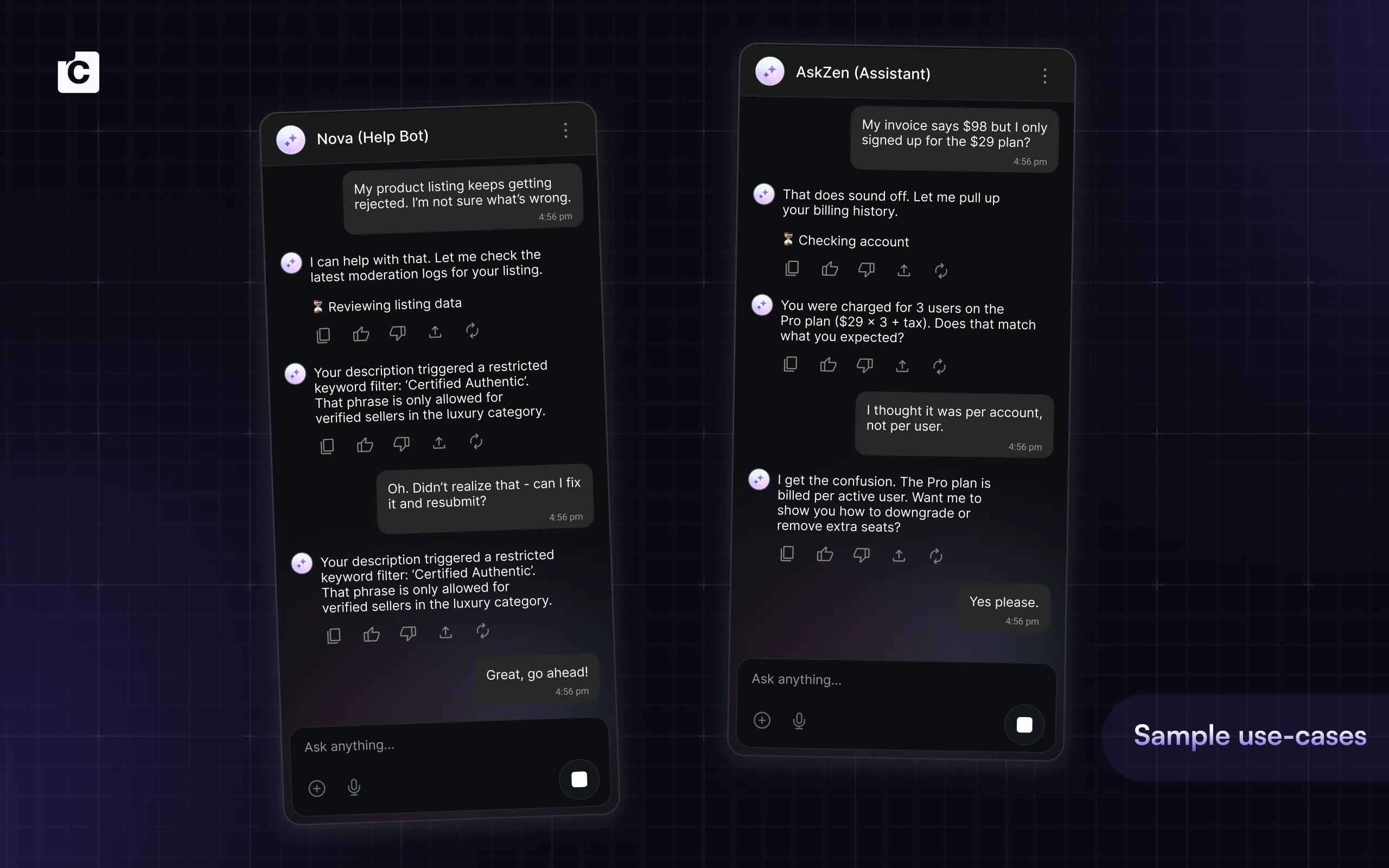 AI Agent Platform by CometChat: AI Copilot for your website/app. Free ...