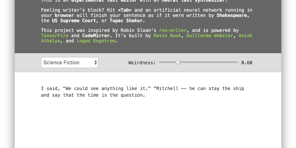 Cyborg Writer Image
