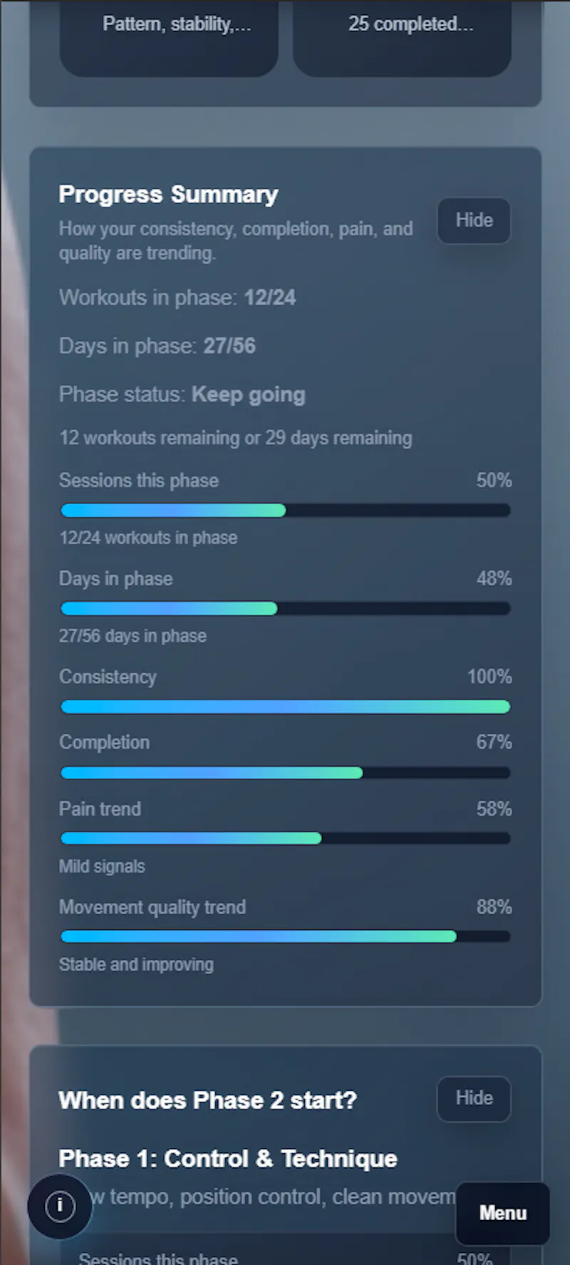 Praxis Movement Performance screenshot 4