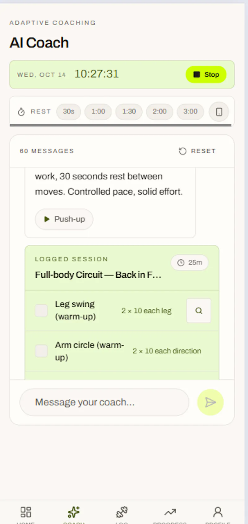 AdimFit screenshot 4