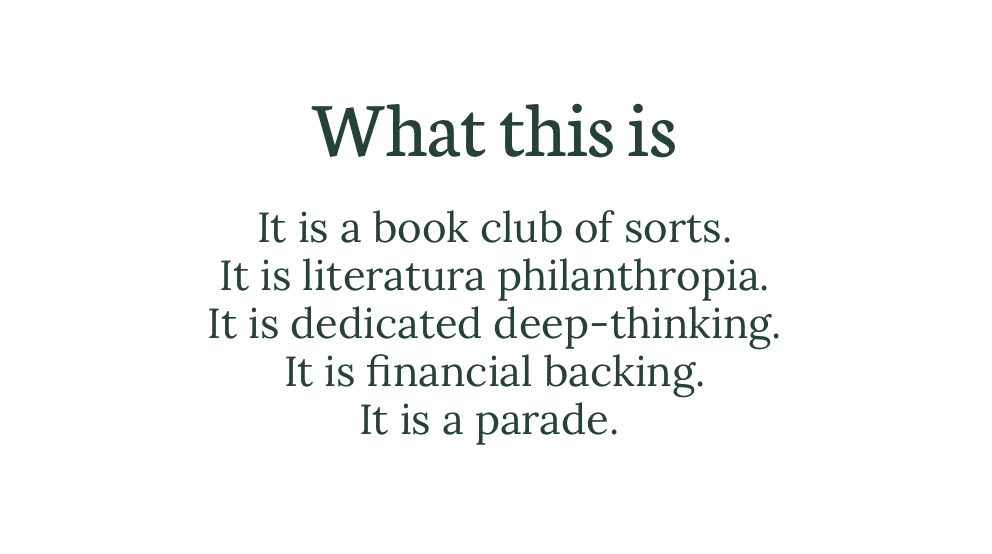 The Literature Parade gallery image