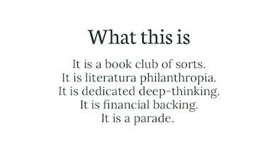 The Literature Parade gallery image