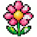 Pixel Art Adult Colouring Book