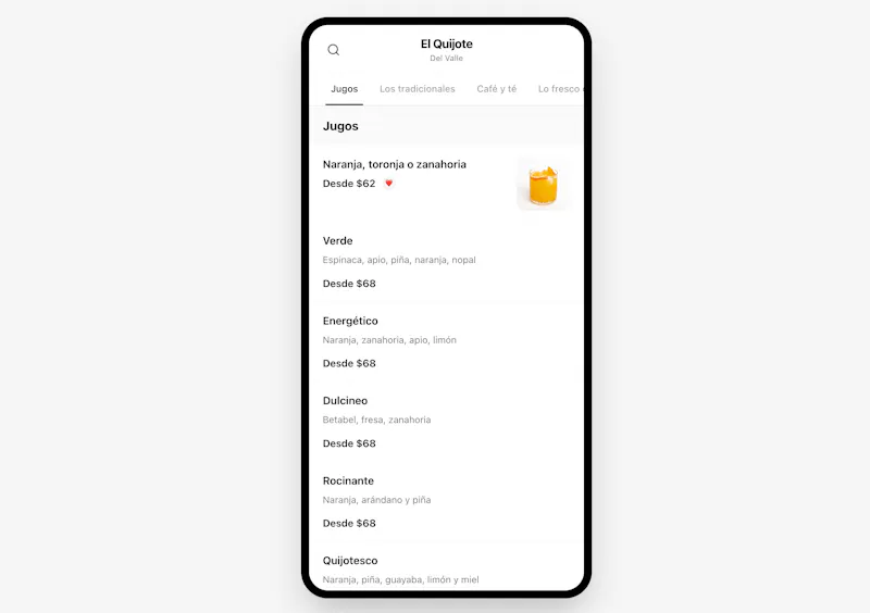 KwikMenu screenshot 3